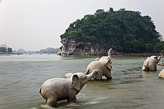 广西,桂林山水,象鼻山
