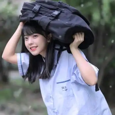 真人可爱小清新女生头像图片