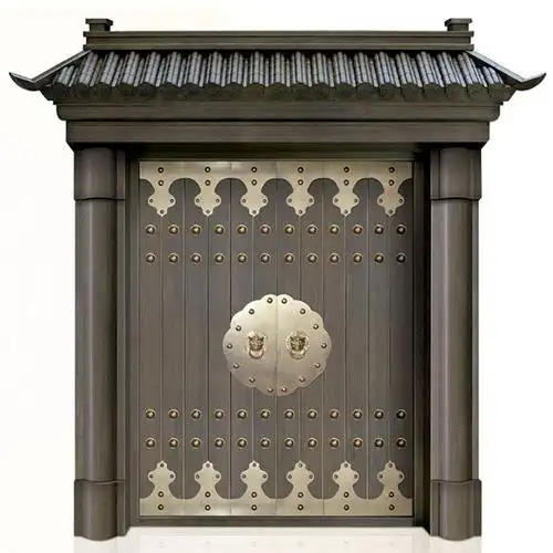 rs-8002 古木生香寺庙铜门