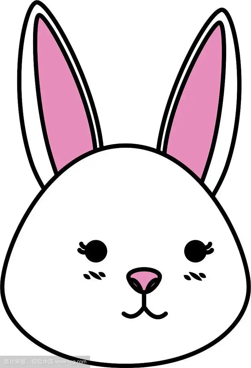 可爱的兔头人物