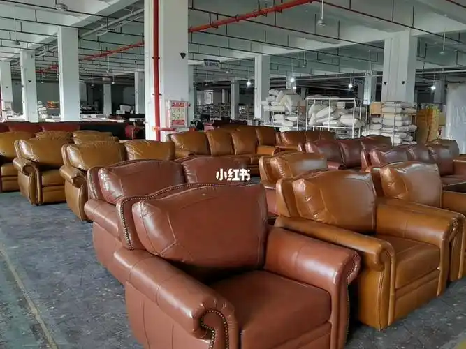 沙发工厂生产车间实拍