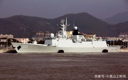 515滨州舰:054a型护卫舰第23艘,2016年12月29日入役于东海舰队.