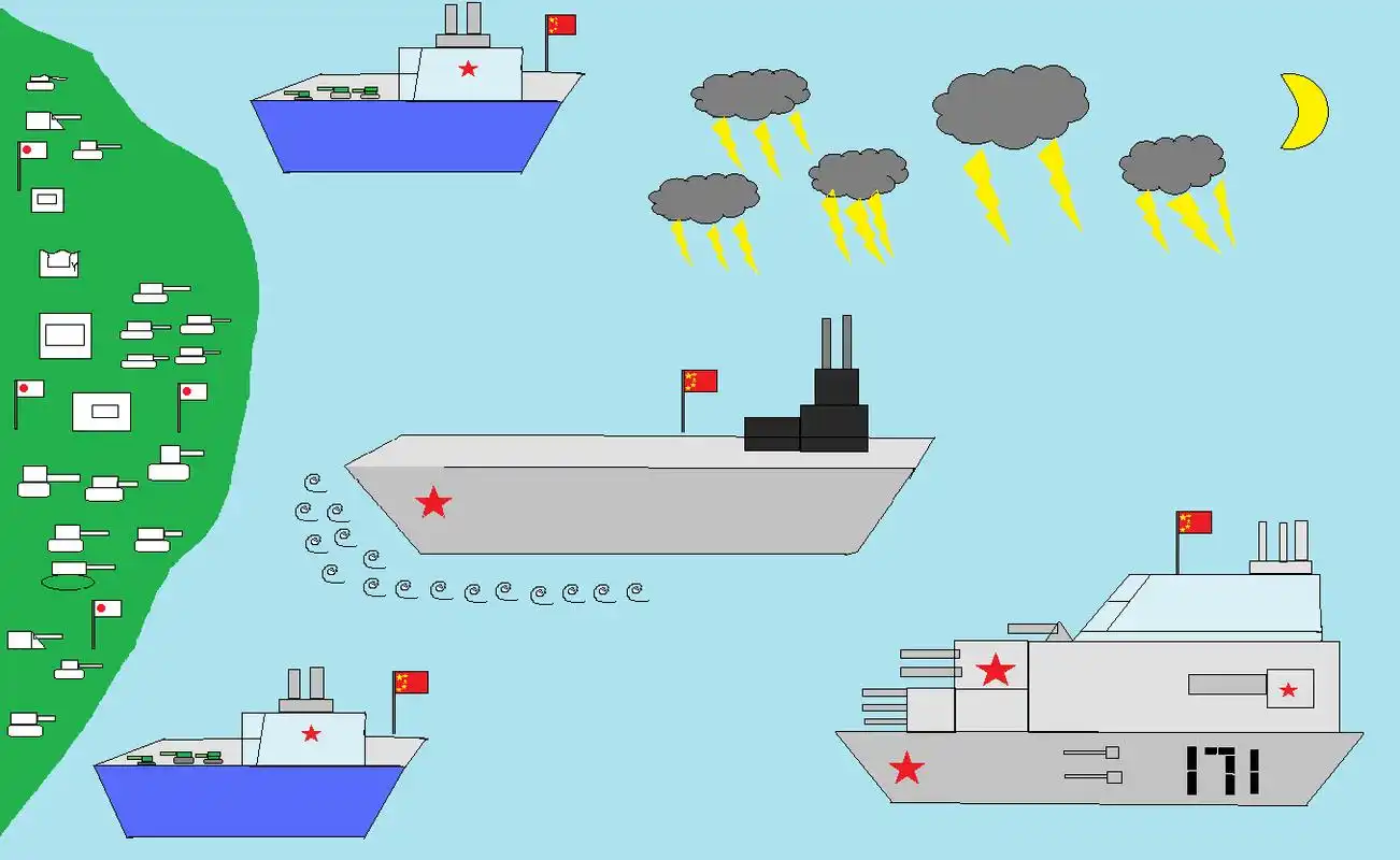 学生电脑绘画作品