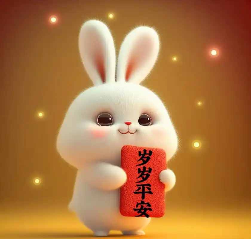 发现一组很适合当头像的小兔子 这些小兔子真的太好看了吧