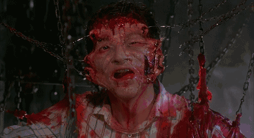 恐怖gif电影图解:我想要那副皮,帮我弄来好么?