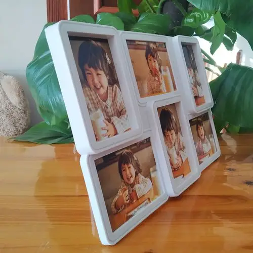 送洗6张照片制作5寸异型多张组合连体相框相框