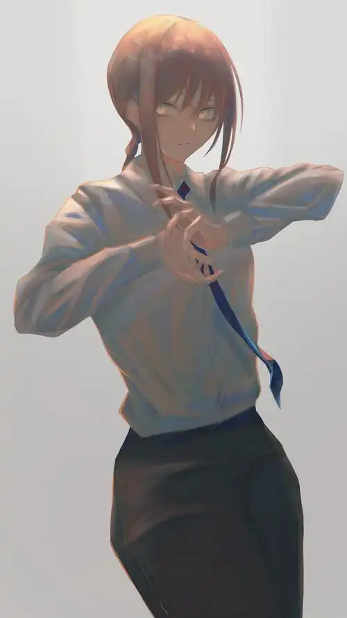 西服制服风职场动漫女生手机壁纸