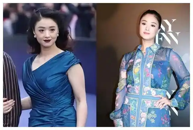 蒋欣是娱乐圈有名的微胖女神,这些年,她每次出现,都会显现出忽胖忽瘦