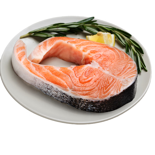 鲑鱼世家精选三文鱼排 1kg 4片 大小均匀 单片适1餐 智利进口大西洋