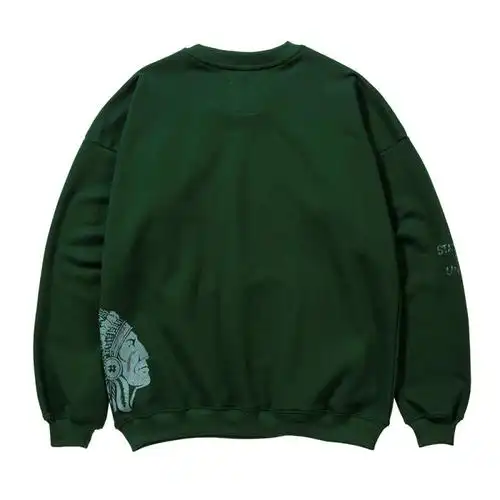 madnessmdns日系余文余文乐乐同印第安卫衣男复古宽松卫衣