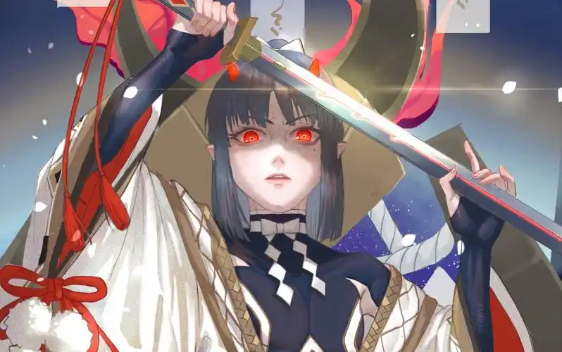 procreate画一个天剑韧心鬼切