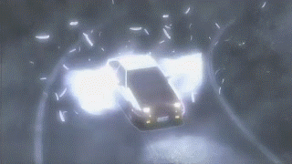 头文字d终极对决ae86亮出天使翅膀终点前爆缸飘逸获胜