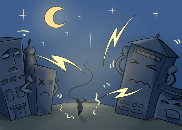 新闻漫画:甩鞭人"起早贪黑"