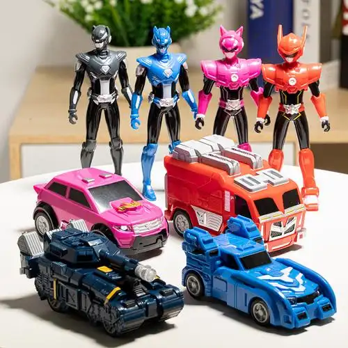 迷你特工队之超级恐龙力量x机甲变形机器人2汽车儿童玩具男孩益智