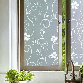 无胶玻璃贴纸浴室门窗花纸窥贴膜卫生间隐私厨房窗户不易透人走玻璃膜