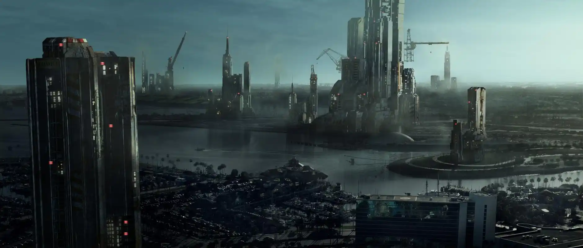 欣赏一下插画师笔下的未来世界!这样的科幻场景离我们还遥远吗?