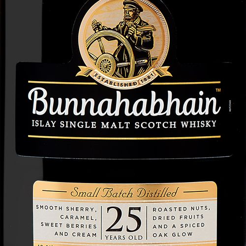 布纳哈bunnahabhain25年单一麦芽苏格兰威士忌700ml进口洋酒威士忌