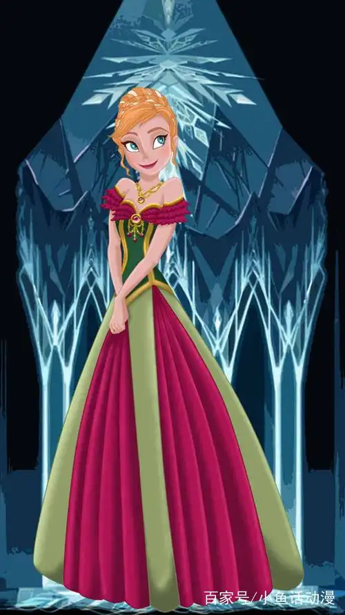 冰雪奇缘:25种不同形象的安娜公主,赛亚人版很傲娇!