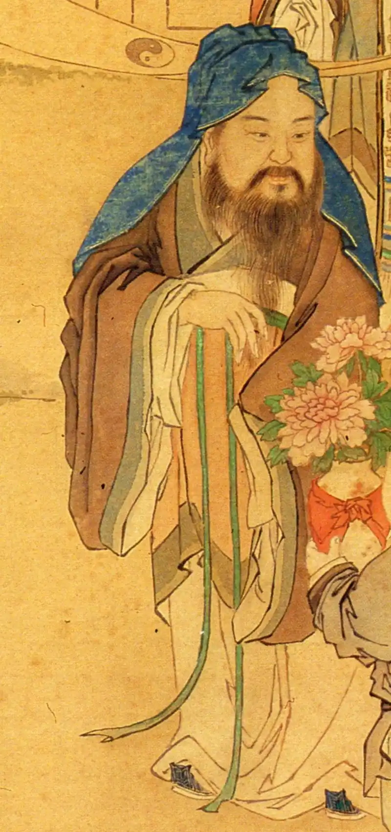 观复猫钻进古画说文化之《福禄寿人物图》