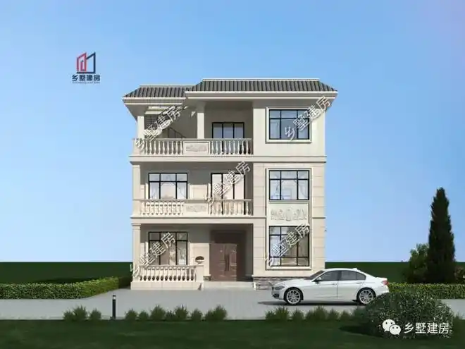 三层平顶别墅这样建温馨自然没话讲喜欢就收藏吧