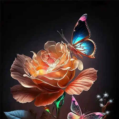 唯美梦幻玫瑰花头像图片大全 五彩缤纷千娇百媚_微信头像_头像屋