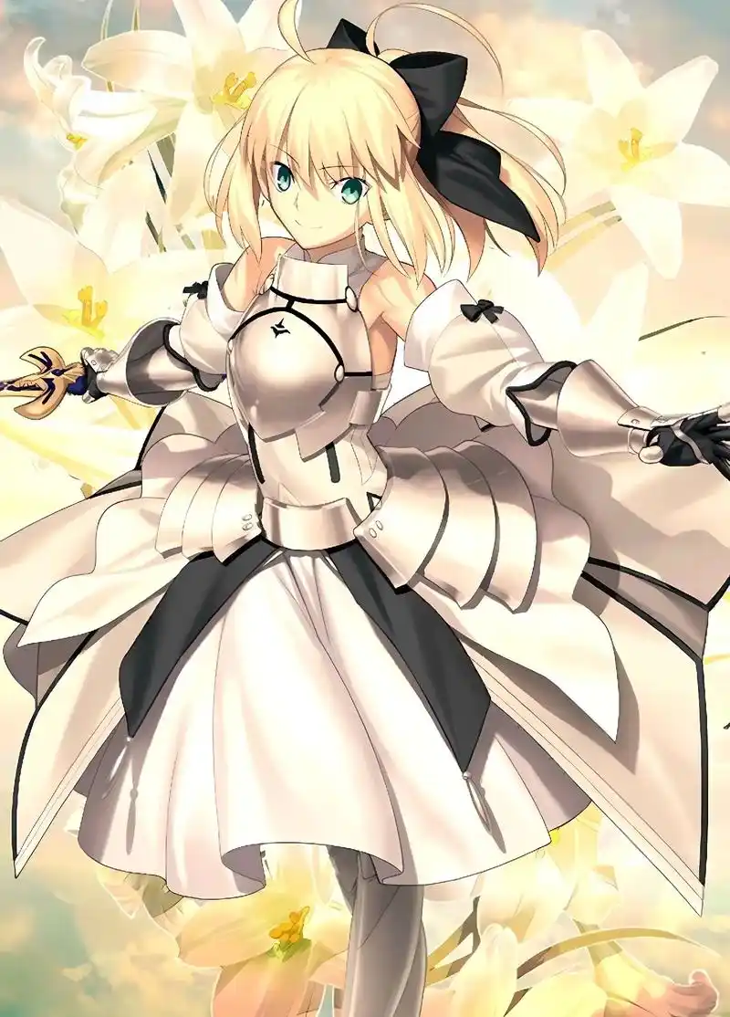 阿尔托莉雅·潘德拉贡lily.拔出了选定之剑caliburn - 抖音