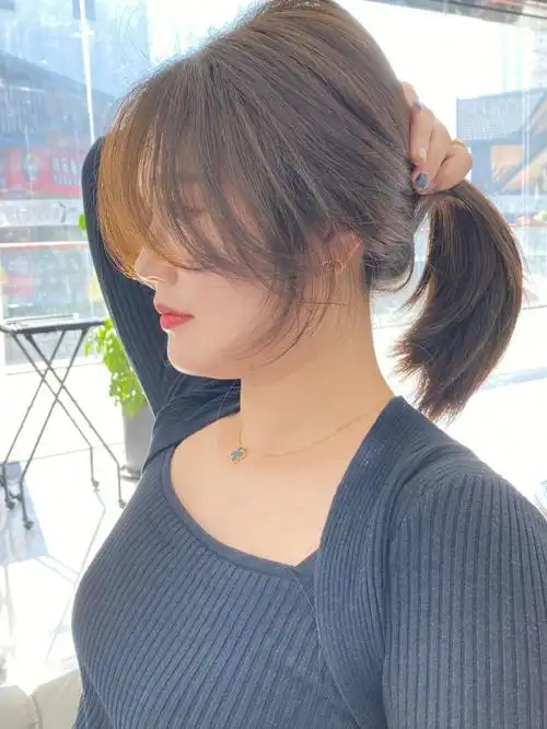 女生一定要尝试的刘海!侧颜修饰刘海法式刘海