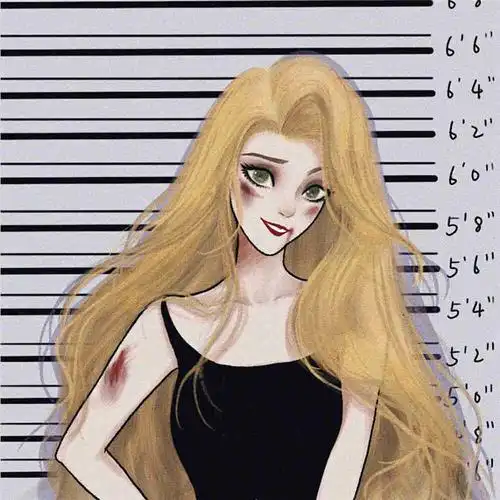 迪士尼公主叛逆头像图片