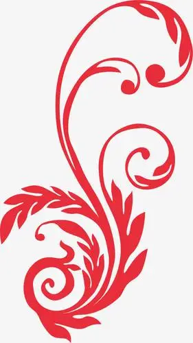 关键词 纸花线条红色纸花剪纸花纹纸花边折纸花