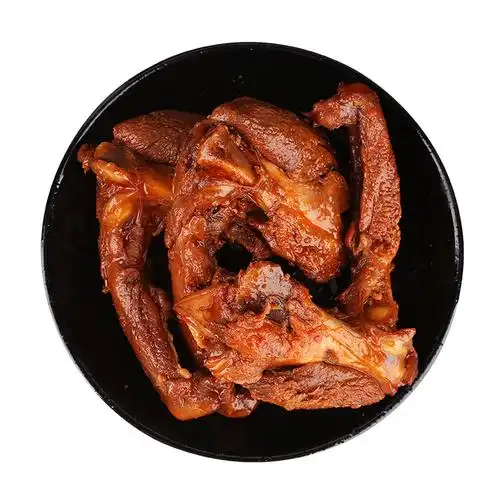 辣味麻辣鸭架锁骨500g小包包装卤味零食手工鸭肉零食
