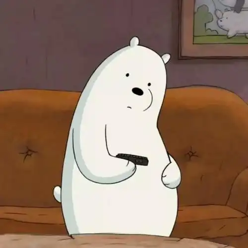 咱们裸熊の白熊可爱卡通头像