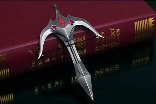 斗罗大陆昊天锤金属武器兵器模型诸葛唐三神弩唐三弓箭萧炎玄重尺 28