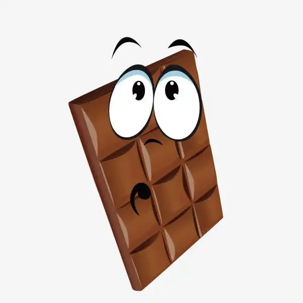 巧克力 美味 甜蜜 卡通巧克力