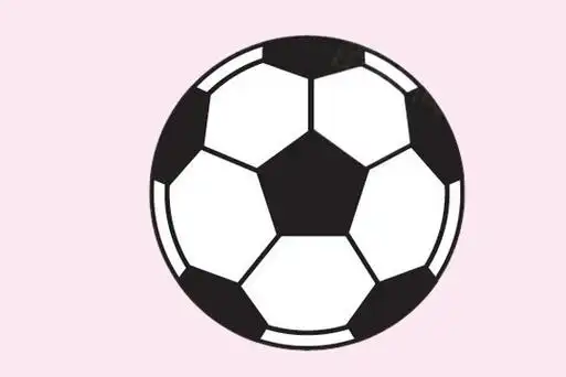 足球简笔画的画法步骤教程及图片大全
