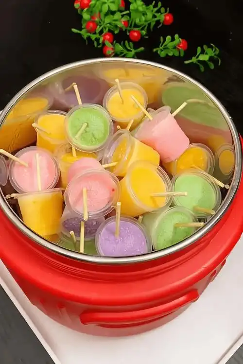 自制七彩冰激凌,好看好玩又好吃!