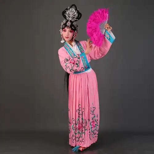 平丽缘戏装京剧天女散花戏服古装戏衣仙女花旦青衣民族服装