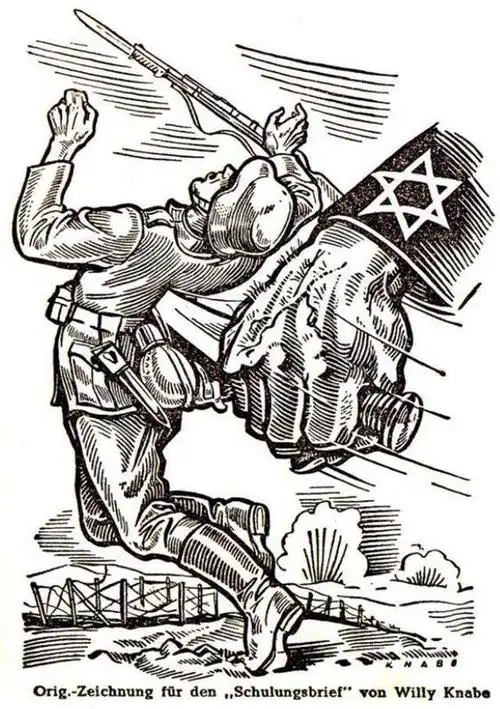 "刀刺在背"传说,为何德国社会认为一战战败是犹太人搞的鬼?