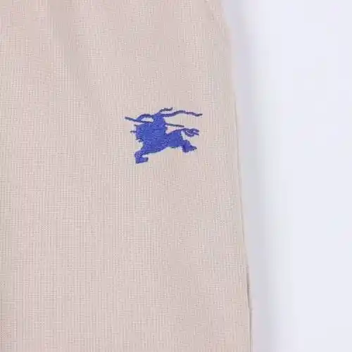 burberry/巴宝莉 刺绣战马logo华夫薄款长裤 上身柔软舒服,弹力惊人