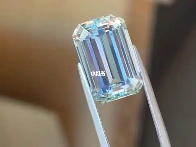 天然海蓝宝石圣玛丽亚色方形切割891克