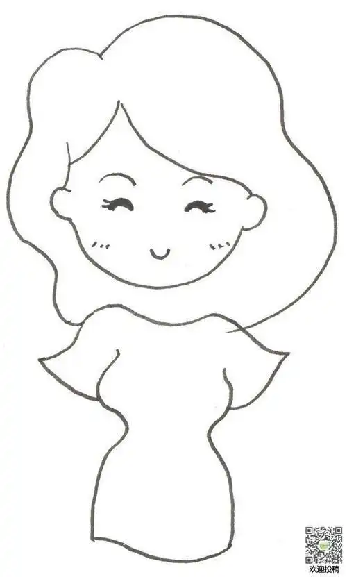 长发妈妈的简笔画集