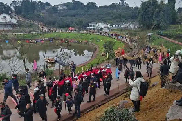 璧山丁家街道:欢度"火把节",开心闹元宵|偷青|过大年|元宵节|重庆市
