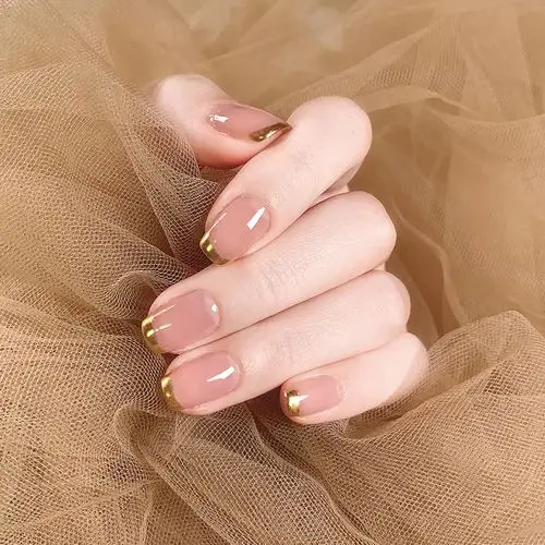 tomoka美甲小红网红果冻肉桂色甲油胶2022年新款甲油胶