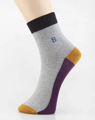 宝娜斯bonas&宝娜玛妮娅bonamania袜子专场-宝娜斯 5双装精梳棉休闲男