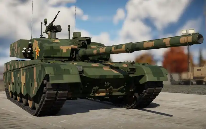 战雷测试服99a展示原地转向和光速倒车