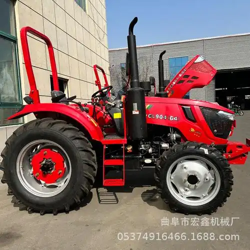 雷沃欧豹m704-2hplus四轮农用拖拉机梭式换档翻地旋耕灭茬播种机