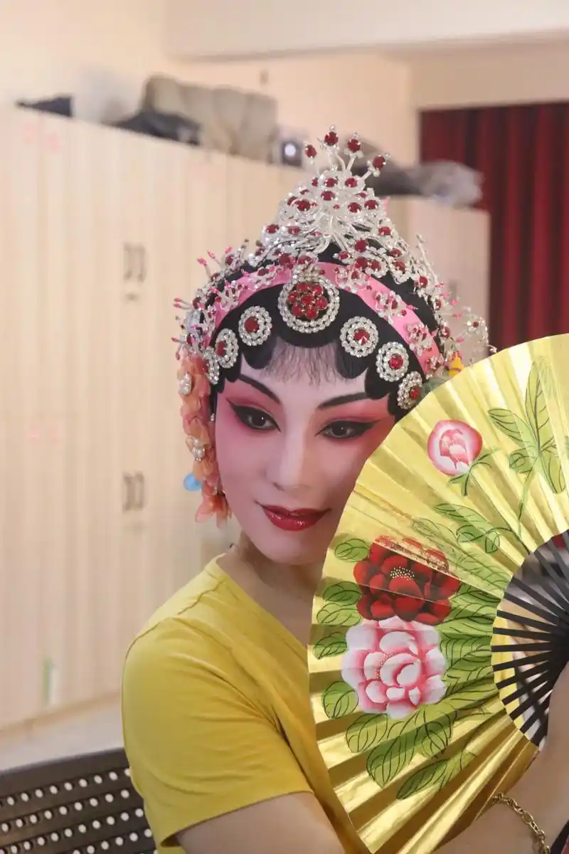 后台版燕姐姐#婺剧 #青年戏曲传播者 #台前幕后 #施方燕 - 抖音