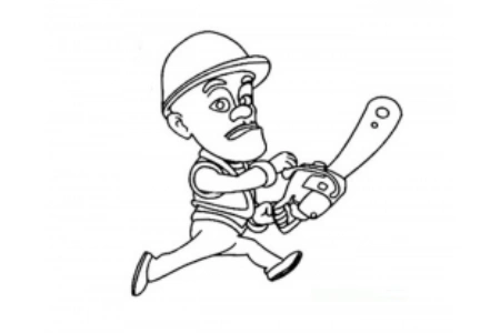 手工专题光头强简笔画