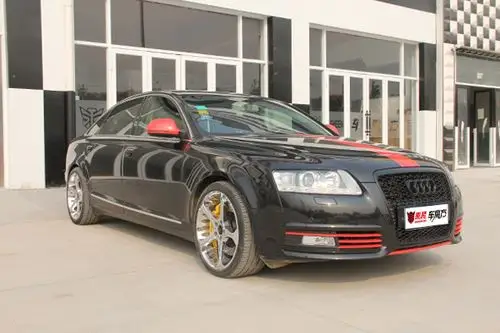 改装案例,强化车身 奥迪a6l换装轮毂 刹车 避震 排气奥迪a6l改装