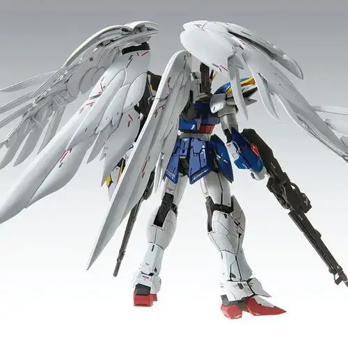 万代高达拼装模型 mg 1/100 飞翼零式 ew 掉毛天使ver.ka 卡版2.