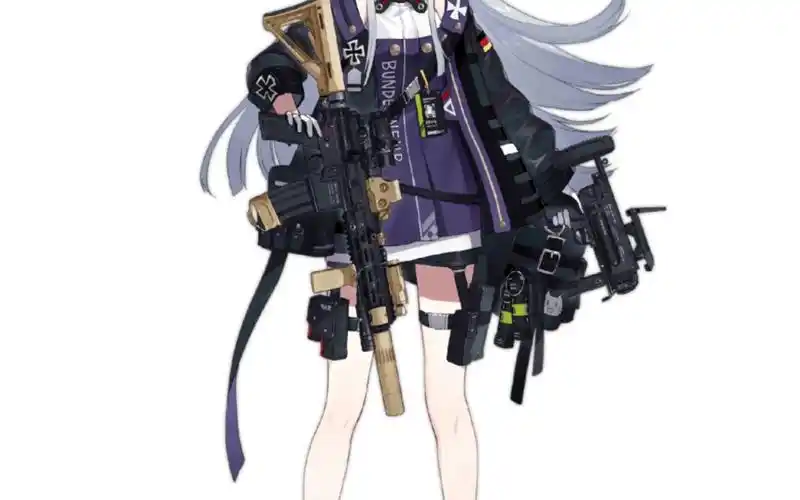 在暗区突围里配一把少前的hk416_哔哩哔哩bilibili